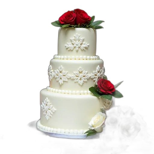 crown, jewelry, 3d render, photorealistic, wedding, cake, three, tiers transparent PNG cut-out