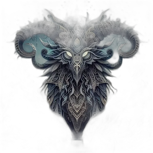 mask, dragon, face, creature, fantasy art, concept art, pixel art, photorealistic transparent PNG cut-out