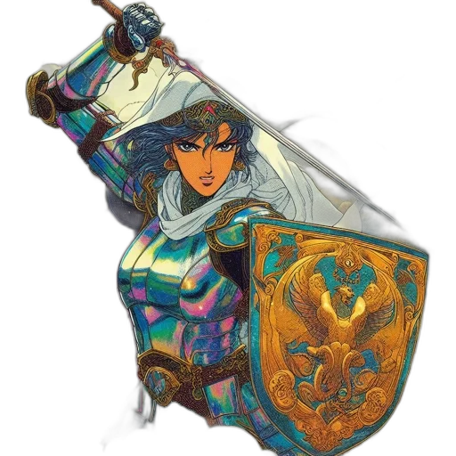 sword, weapon, staff, concept art, fantasy art, watercolor, pixel art, pastel transparent PNG cut-out