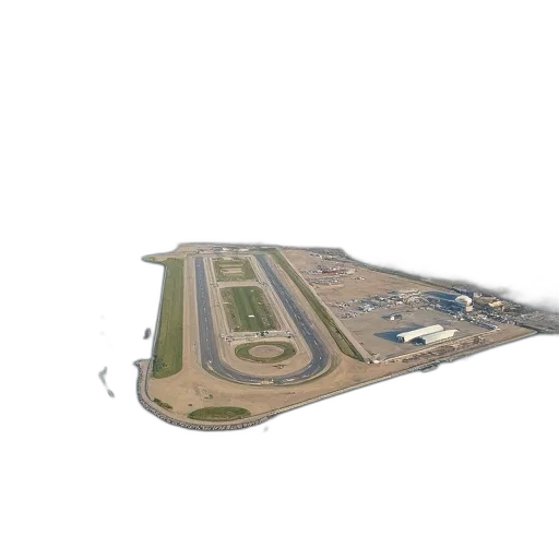 car, 3d render, concept art, aerial, view, large, airport, multiple transparent PNG cut-out