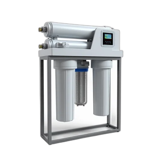 robot, modern, water, purification, system, sleek, design, featuring transparent PNG cut-out