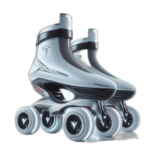 shoes, robot, car, 3d render, concept art, illustration, displays, advanced transparent PNG cut-out