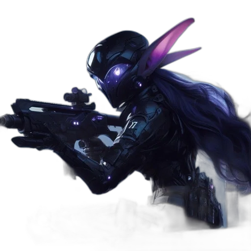 robot, weapon, dragon, creature, concept art, cyberpunk, fantasy art, pixel art transparent PNG cut-out