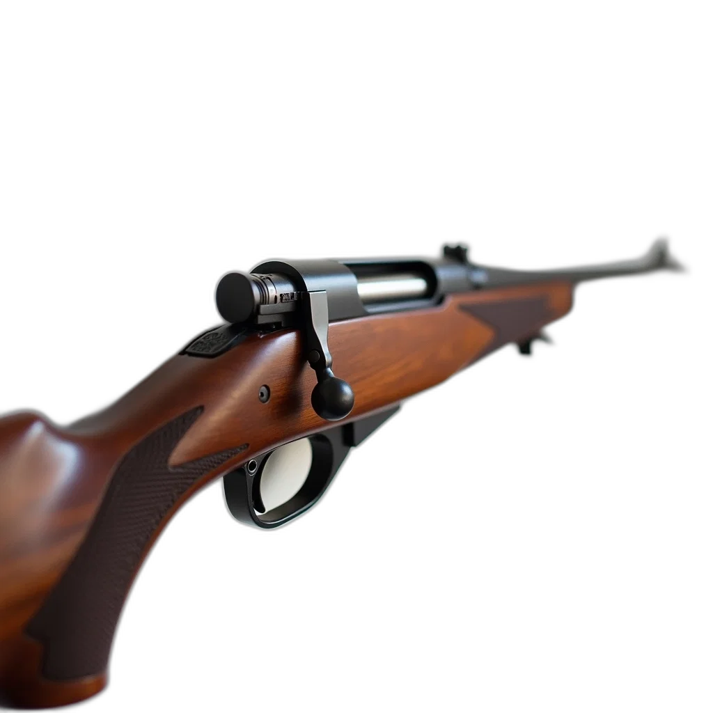 weapon, staff, 3d render, photorealistic, concept art, close-up, image, rifle transparent PNG cut-out