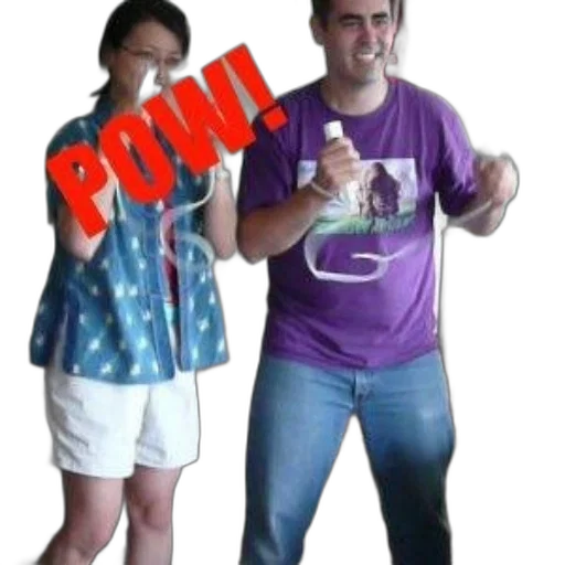 weapon, man, purple, shirt, picture, fish, holding, wii transparent PNG cut-out