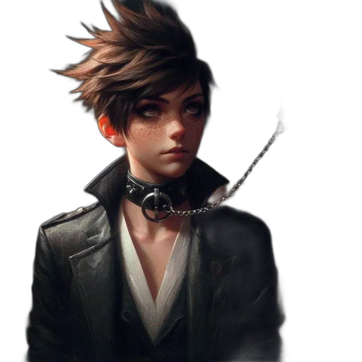 staff, jacket, face, weapon, concept art, fantasy art, photorealistic, pixel art transparent PNG cut-out
