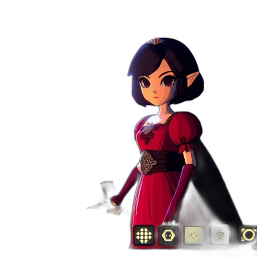 staff, dress, weapon, concept art transparent PNG cut-out