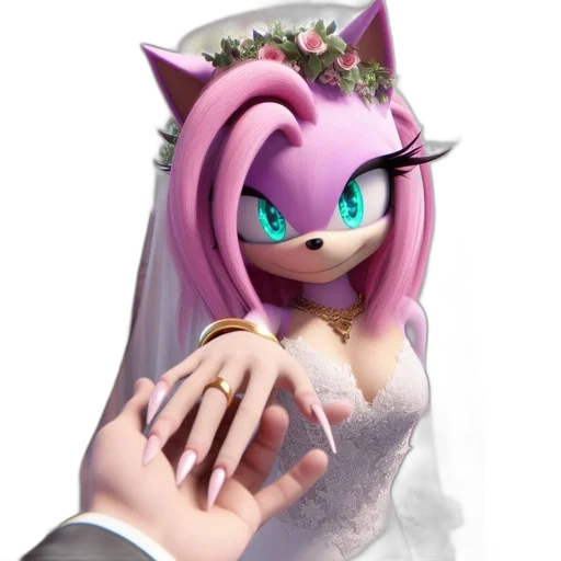 jewelry, dress, crown, creature, 3d render, concept art, anime, photorealistic transparent PNG cut-out