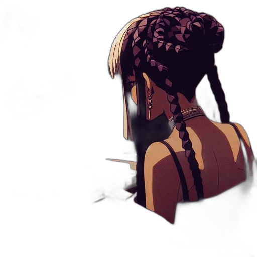 hair, crown, hat, jewelry, concept art, anime, watercolor, pixel art transparent PNG cut-out