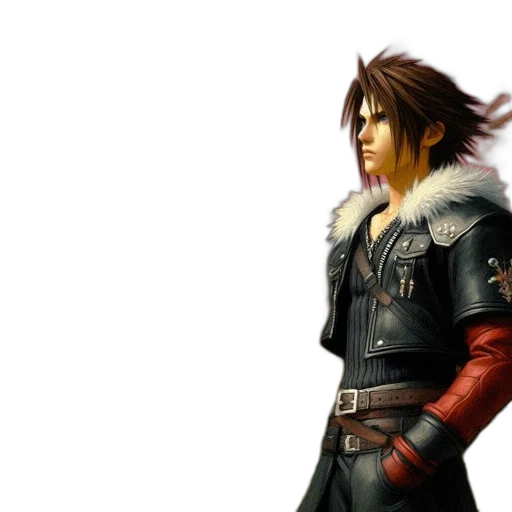 sword, jacket, concept art, 3d render, fantasy art, photorealistic, man, dark transparent PNG cut-out