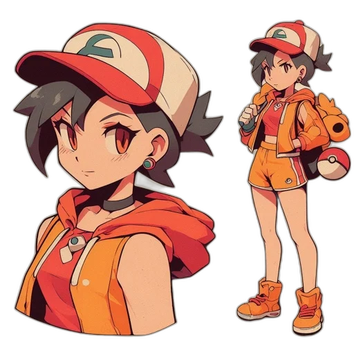 hat, staff, dress, weapon, concept art, pixel art, anime, 3d render transparent PNG cut-out