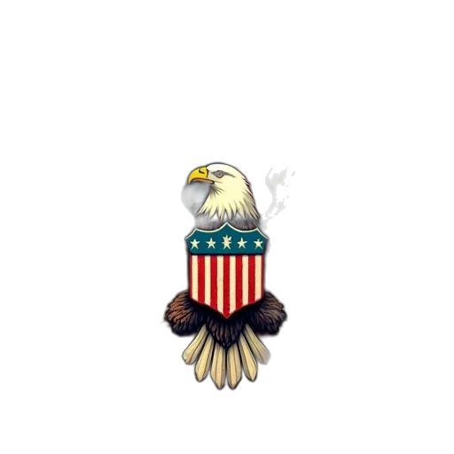 pixel art, cartoon, usa, flag transparent PNG cut-out