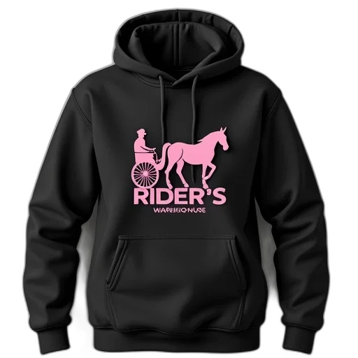 3d render, horse, carriage, logo transparent PNG cut-out