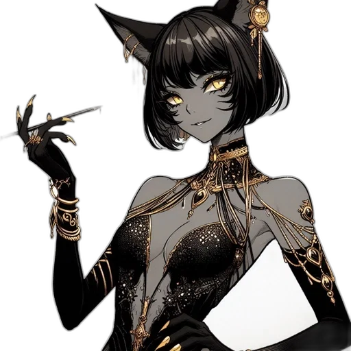 mask, staff, jewelry, fantasy art, concept art, anime, pixel art, dark transparent PNG cut-out