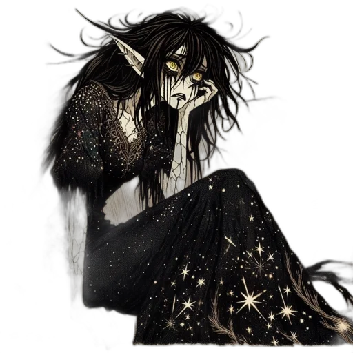 mask, creature, fantasy art, concept art, watercolor, comic book art, dark, monochrome transparent PNG cut-out