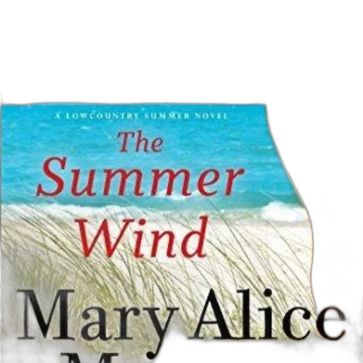 beach, summer, wind, mary, alice, monroe, lowcountry, novel transparent PNG cut-out
