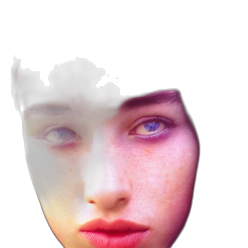 face, mask, robot, creature transparent PNG cut-out