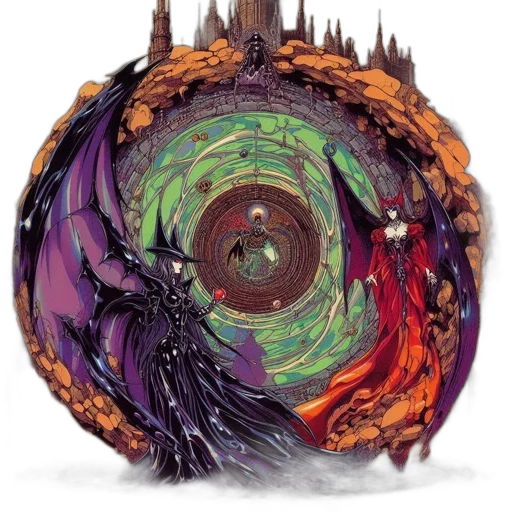 dragon, mask, fantasy art, concept art, anime, comic book art, outer space, image transparent PNG cut-out
