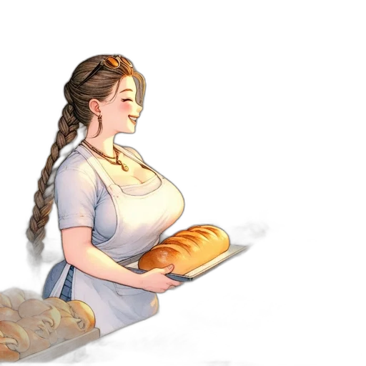 food, dress, staff, concept art, fantasy art, pixel art, oil painting, fire transparent PNG cut-out