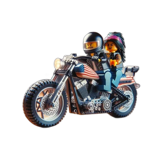 3d render, concept art, photorealistic, pixel art, outer space, two, lego, figures transparent PNG cut-out