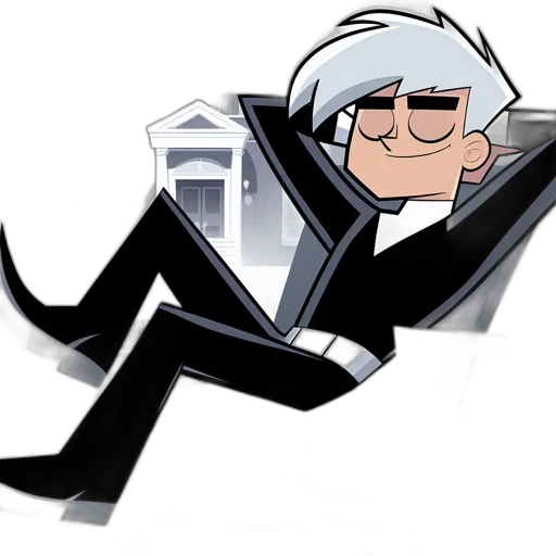 robot, jacket, staff, furniture, cartoon, concept art, comic book art, cyberpunk transparent PNG cut-out