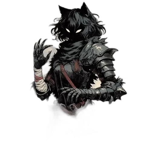 mask, animal, staff, creature, fantasy art, concept art, comic book art, pixel art transparent PNG cut-out