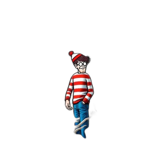 hat, creature, staff, animal, concept art, pixel art, 3d render, cartoon transparent PNG cut-out