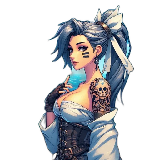 staff, dress, weapon, sword, fantasy art, concept art, pixel art, anime transparent PNG cut-out