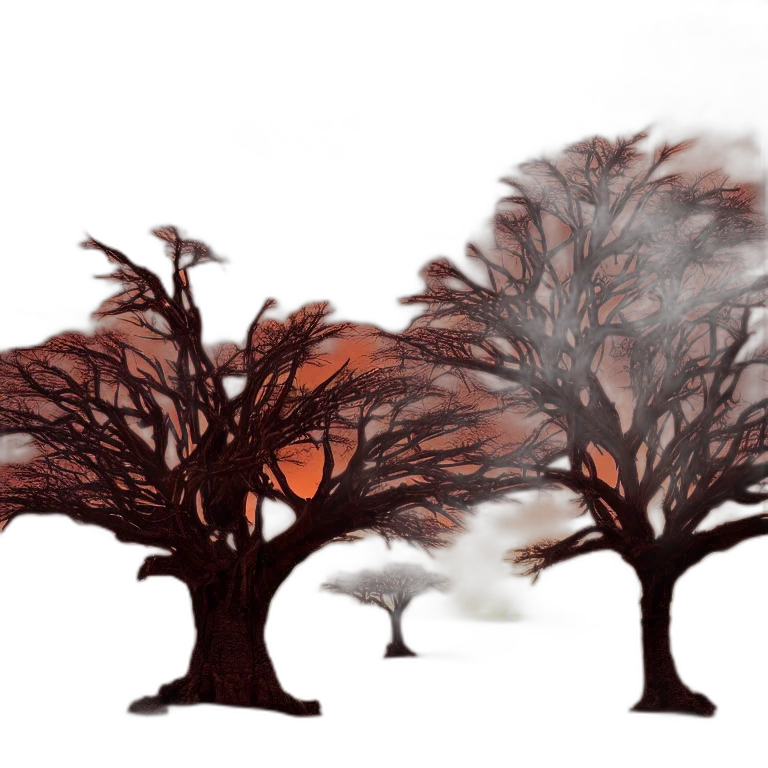 tree, photorealistic, 3d render, concept art transparent PNG cut-out
