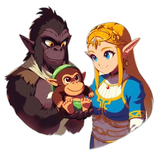 staff, crown, pixel art, fantasy art, concept art, cartoon, golden, three transparent PNG cut-out