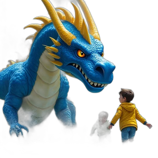 dragon, creature, 3d render, concept art, fantasy art, second, book, masters transparent PNG cut-out