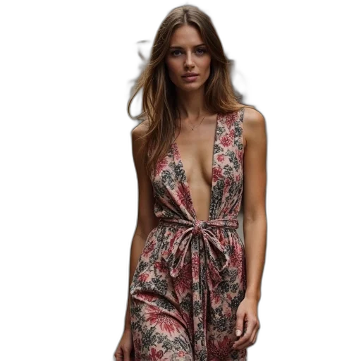 dress, earth tones, essence, london transparent PNG cut-out