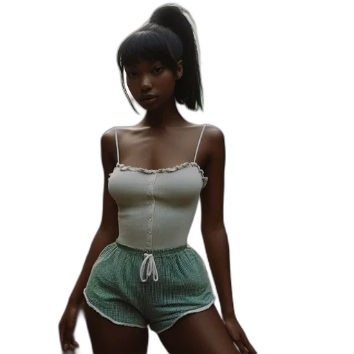dress, 3d render, concept art, photorealistic, fantasy art, green, earth tones, pastel transparent PNG cut-out