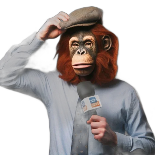 staff, hat, animal, mask, photorealistic, 3d render, concept art, individual transparent PNG cut-out