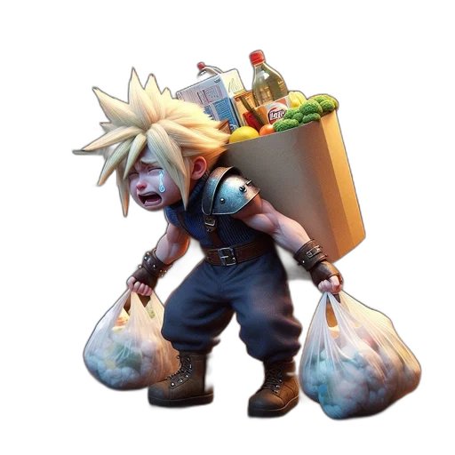 food, bottle, creature, concept art, 3d render, pixel art, fantasy art, animated transparent PNG cut-out