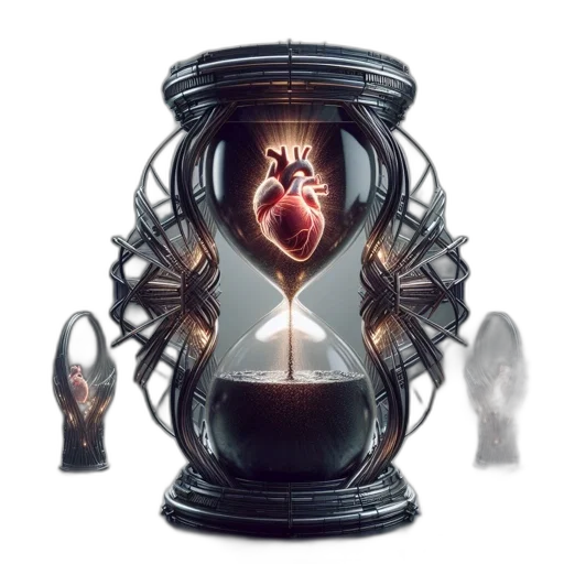 bottle, mask, concept art, 3d render, photorealistic, fire, elaborate, hourglass transparent PNG cut-out