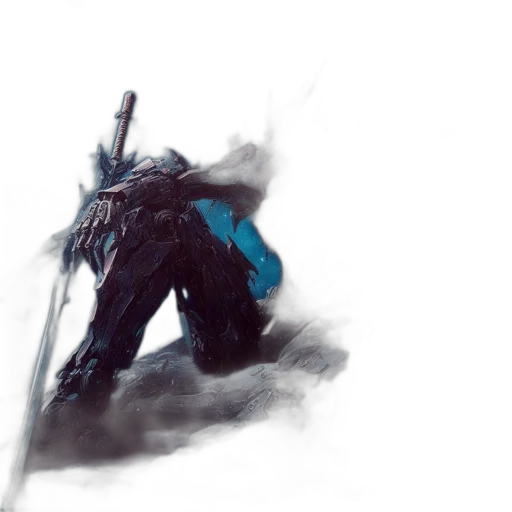 sword, dragon, weapon, staff, concept art, fantasy art, comic book art, watercolor transparent PNG cut-out