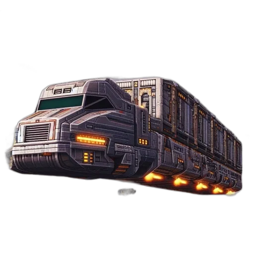 weapon, car, concept art, 3d render, pixel art, photorealistic, outer space, outer transparent PNG cut-out