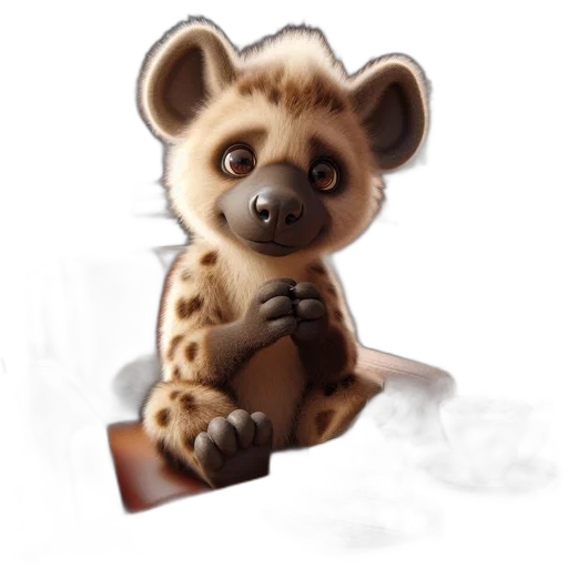 animal, staff, creature, concept art, photorealistic, fantasy art, oil painting, animated transparent PNG cut-out