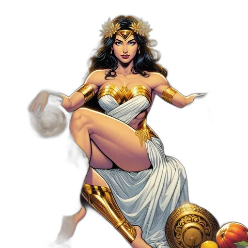 jewelry, comic book art, concept art, fantasy art, pixel art, female, figure, possibly transparent PNG cut-out