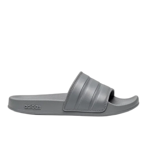 shoes, monochrome, adidas, slide transparent PNG cut-out
