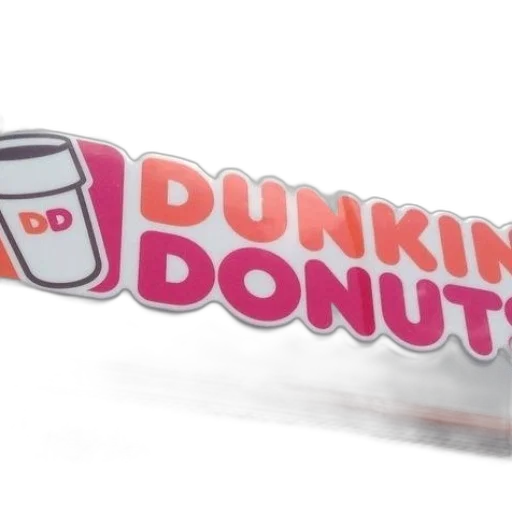 food, weapon, 3d render, dunkin, donuts, sign, coffee, cup transparent PNG cut-out