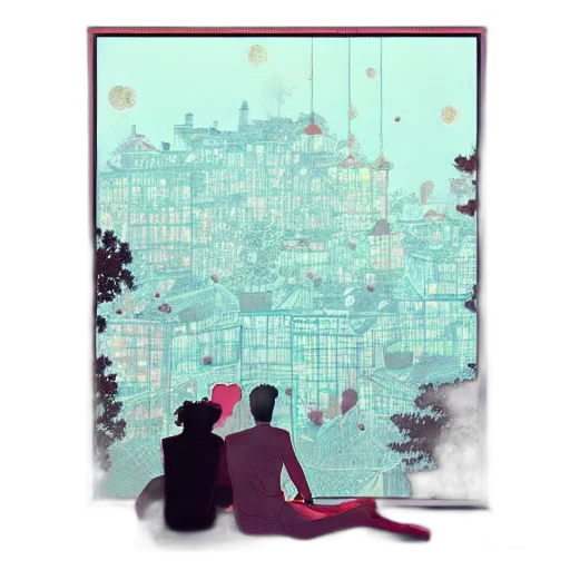 umbrella, concept art, pixel art, watercolor transparent PNG cut-out