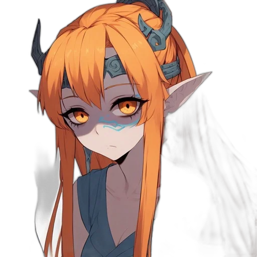 dragon, mask, staff, creature, anime, fantasy art, concept art, pixel art transparent PNG cut-out