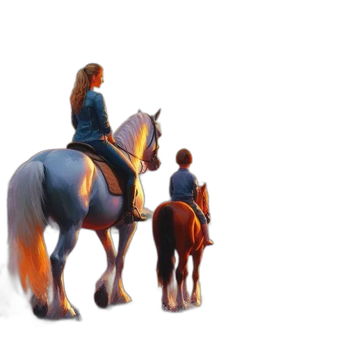 animal, 3d render, concept art, photorealistic, pixel art, sunset, forest, beach transparent PNG cut-out
