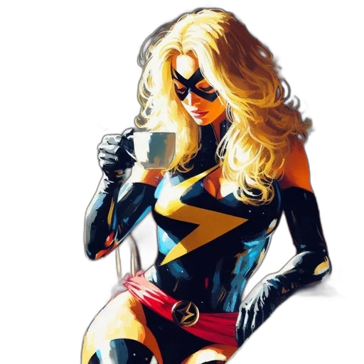 dress, comic book art, concept art, cartoon, fantasy art, golden, woman, dressed transparent PNG cut-out