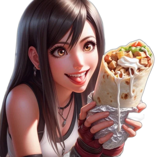 food, weapon, face, creature, anime, photorealistic, concept art, fantasy art transparent PNG cut-out