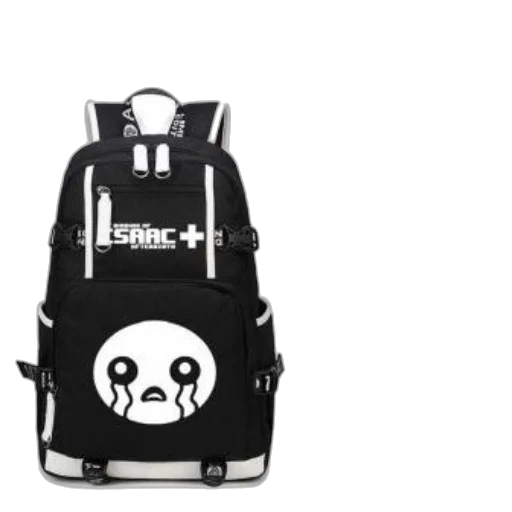 jacket, cyberpunk, monochrome, three, backpacks, isac, various, designs transparent PNG cut-out