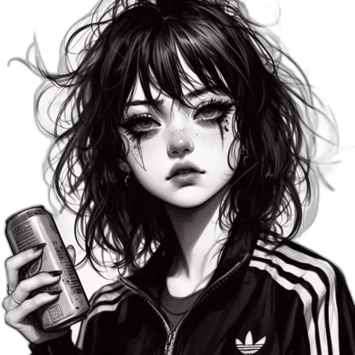 jacket, face, hair, mask, cartoon, photorealistic, anime, fantasy art transparent PNG cut-out