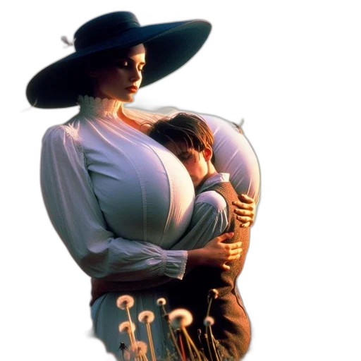 hat, jacket, dress, weapon, concept art, photorealistic, pixel art, 3d render transparent PNG cut-out